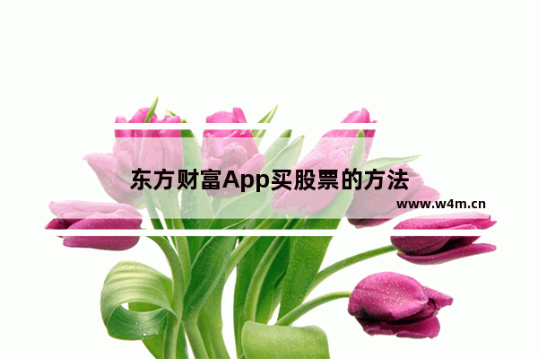 东方财富App买股票的方法