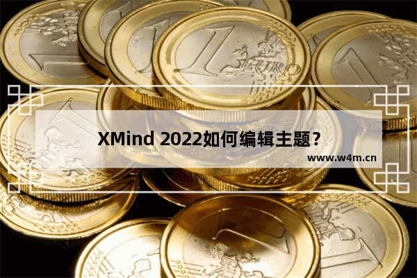 XMind 2022如何编辑主题？