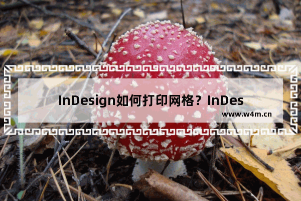 InDesign如何打印网格？InDesign打印网格的方法