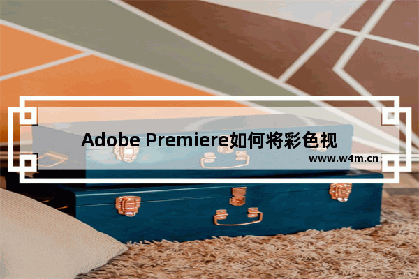 Adobe Premiere如何将彩色视频进行黑白化处理？