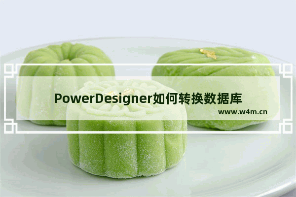 PowerDesigner如何转换数据库格式？