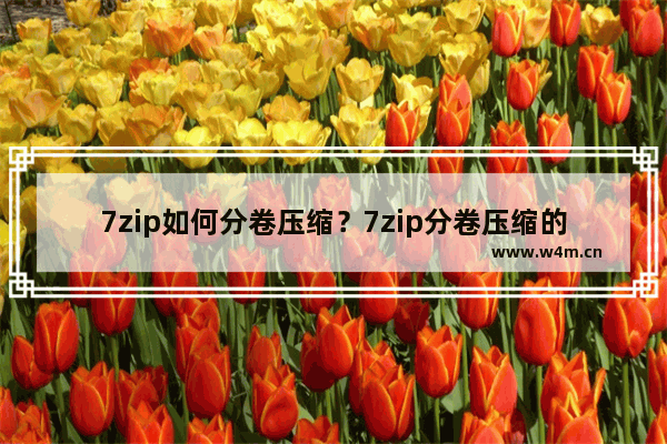 7zip如何分卷压缩？7zip分卷压缩的技巧