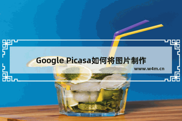 Google Picasa如何将图片制作成电影视频？