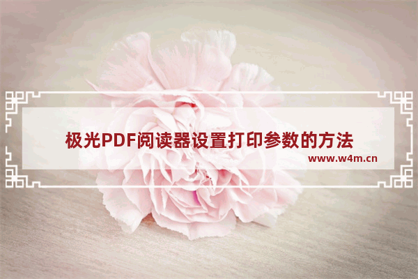 极光PDF阅读器设置打印参数的方法