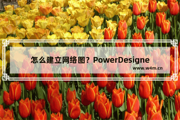 怎么建立网络图？PowerDesigner建立网络图的方法