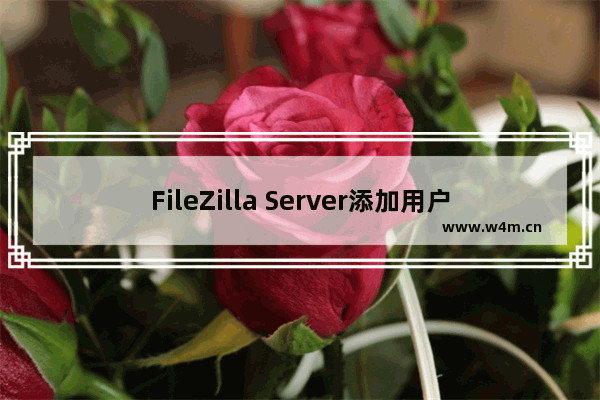 FileZilla Server添加用户链接不上去的解决方法