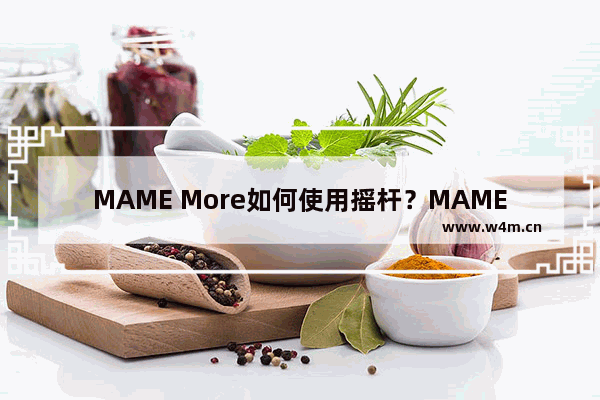 MAME More如何使用摇杆？MAME More使用摇杆的技巧