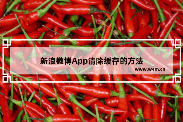 新浪微博App清除缓存的方法