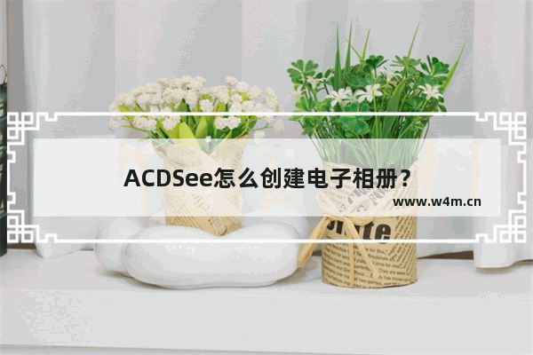 ACDSee怎么创建电子相册？