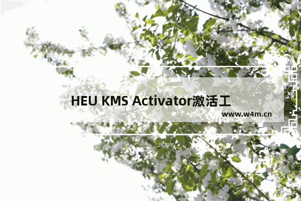 HEU KMS Activator激活工具下载_支持Win11永久激活