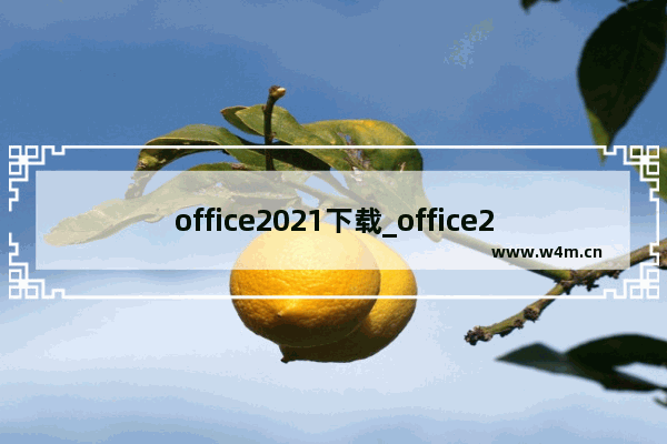 office2021下载_office2021各版本激活密钥