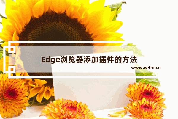 Edge浏览器添加插件的方法