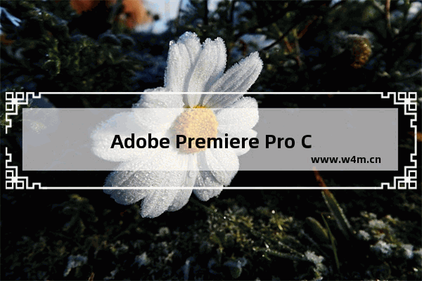 Adobe Premiere Pro CS6怎么添加片头？