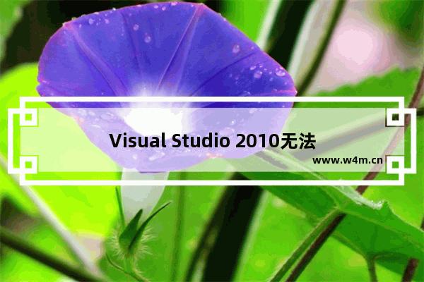 Visual Studio 2010无法调试怎么办？