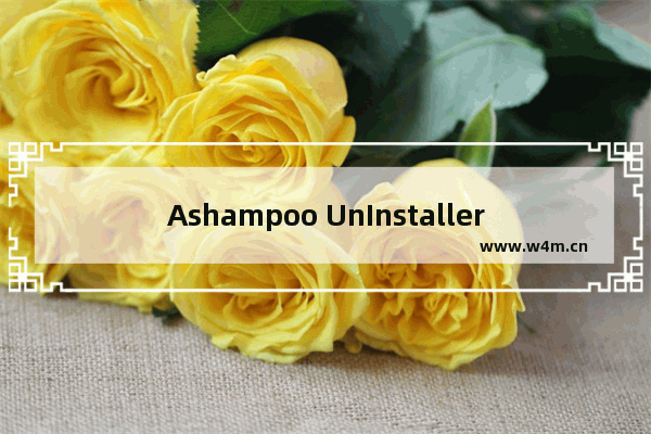 Ashampoo UnInstaller的安装使用方法