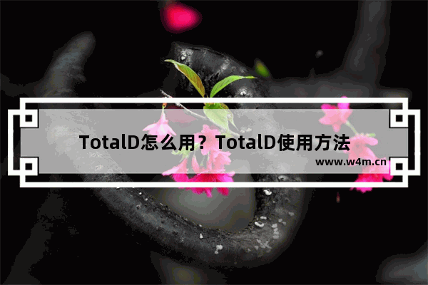 TotalD怎么用？TotalD使用方法