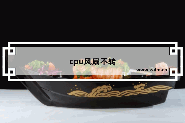 cpu风扇不转