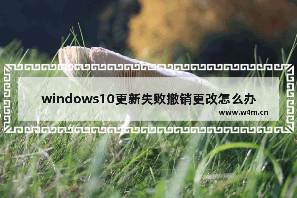 windows10更新失败撤销更改怎么办 windows10撤销更改无限重启解决方法