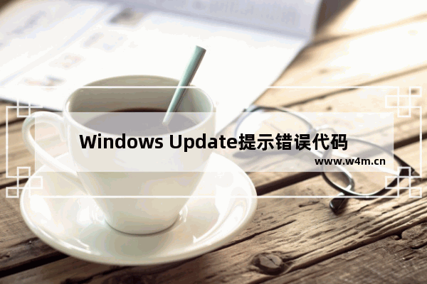 Windows Update提示错误代码80072efd怎么办