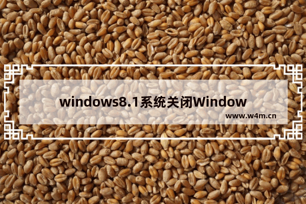 windows8.1系统关闭Windows Search服务步骤