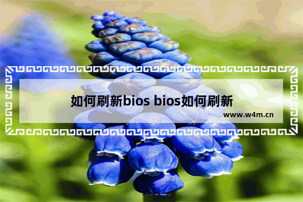 如何刷新bios bios如何刷新