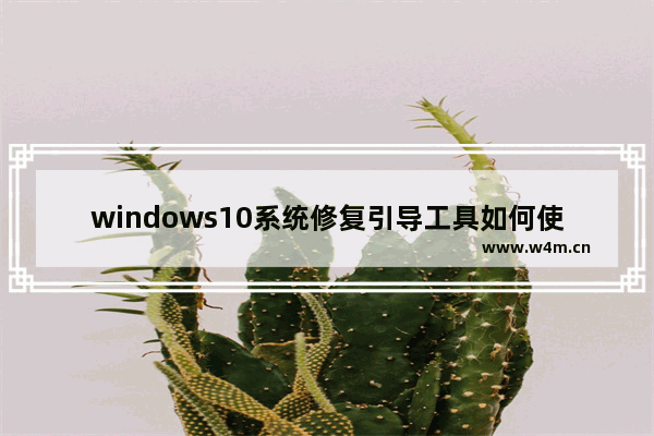 windows10系统修复引导工具如何使用 windows10怎么使用引导修复工具