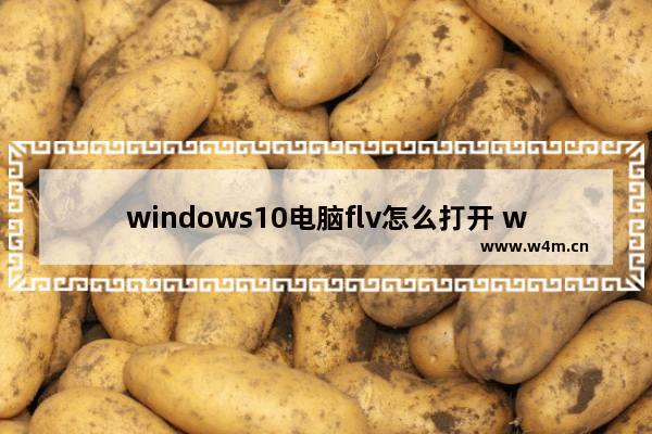 windows10电脑flv怎么打开 windows10 flv文件用什么能打开