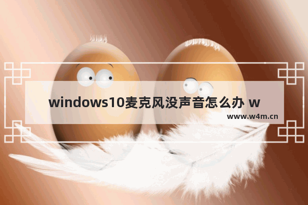 windows10麦克风没声音怎么办 windows10系统耳机麦克风没声音怎么办