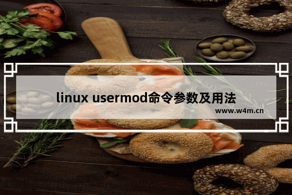 linux usermod命令参数及用法详解