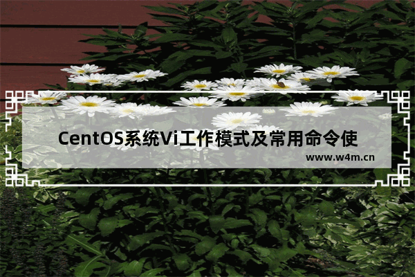 CentOS系统Vi工作模式及常用命令使用用法