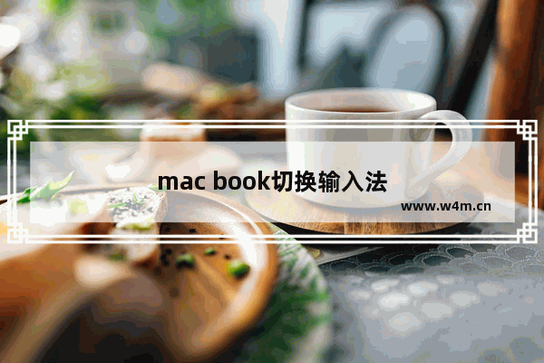 mac book切换输入法