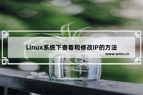 Linux系统下查看和修改IP的方法