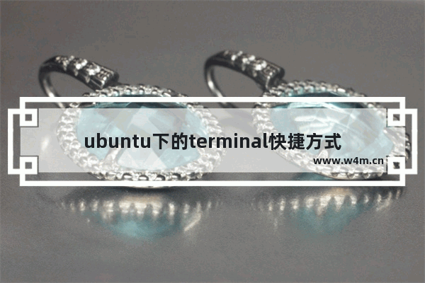 ubuntu下的terminal快捷方式大全