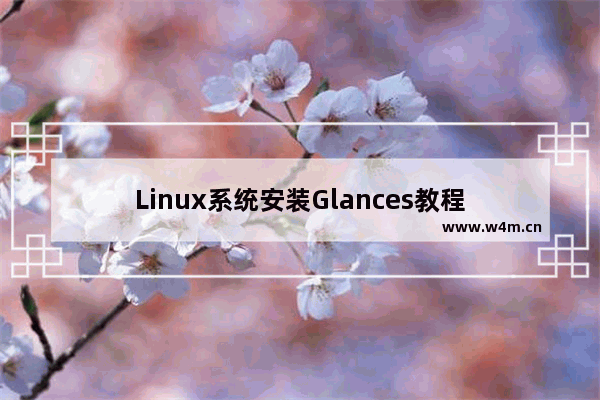 Linux系统安装Glances教程