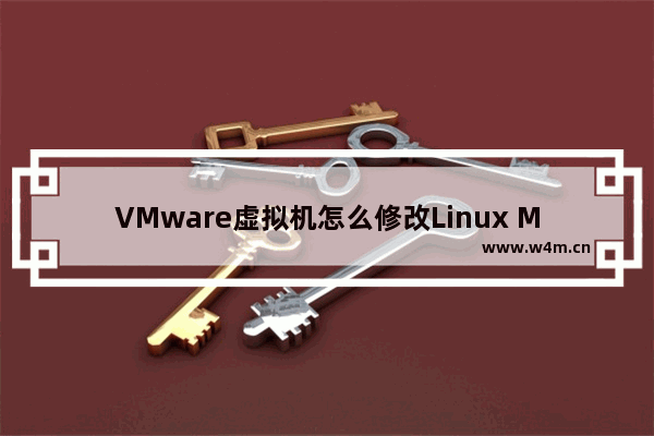 VMware虚拟机怎么修改Linux MAC地址?