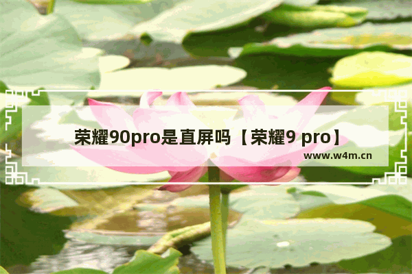 荣耀90pro是直屏吗【荣耀9 pro】