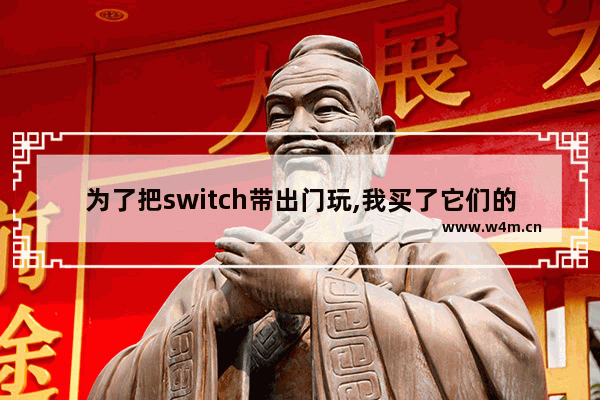 为了把switch带出门玩,我买了它们的英语