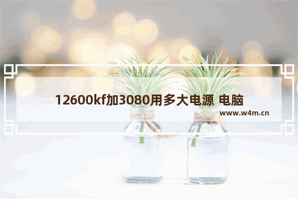 12600kf加3080用多大电源 电脑最大功率电源品牌