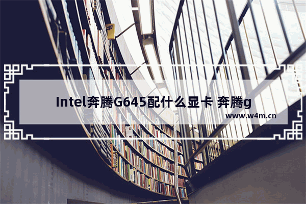 Intel奔腾G645配什么显卡 奔腾g645配什么显卡