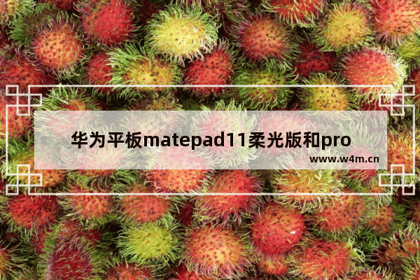 华为平板matepad11柔光版和pro区别 华为类似于平板的电脑品牌