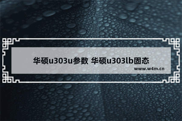 华硕u303u参数 华硕u303lb固态硬盘