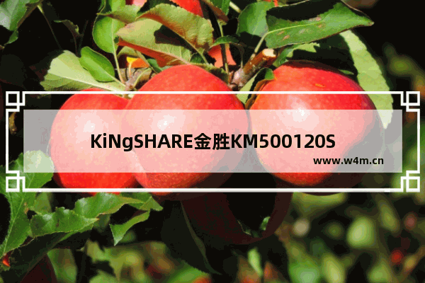 KiNgSHARE金胜KM500120SSD120GSSD固态硬盘好吗 好用吗 金圣元笔记本怎么样