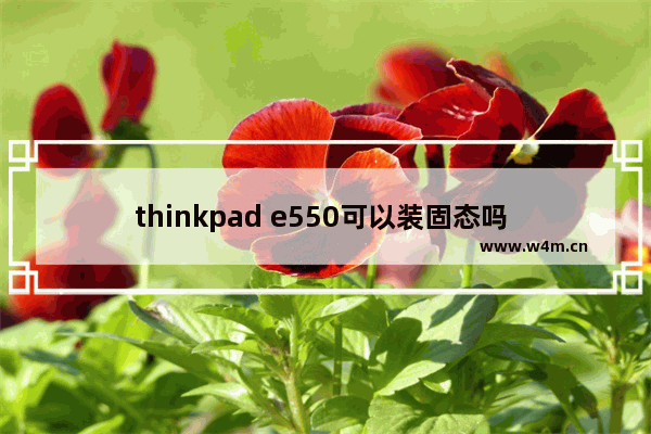 thinkpad e550可以装固态吗 e550c换固态硬盘