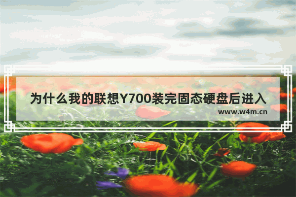 为什么我的联想Y700装完固态硬盘后进入BLOS里选开机第一启动项不见固态 y700装什么固态硬盘