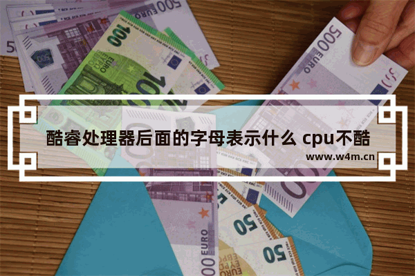 酷睿处理器后面的字母表示什么 cpu不酷睿