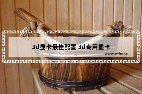 3d显卡最佳配置 3d专用显卡