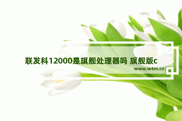 联发科12000是旗舰处理器吗 旗舰版cpu