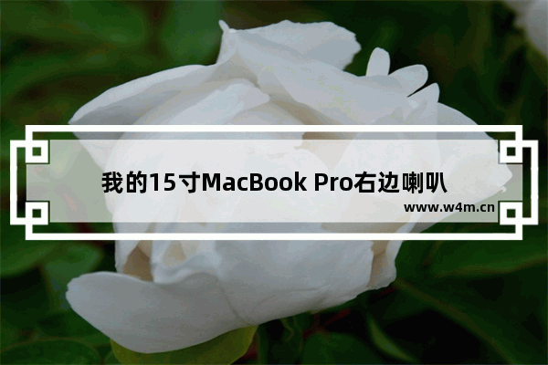 我的15寸MacBook Pro右边喇叭出现破音了 怎么解决 电脑主板插音响破音