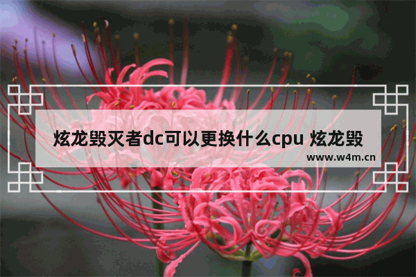 炫龙毁灭者dc可以更换什么cpu 炫龙毁灭者dc换显卡