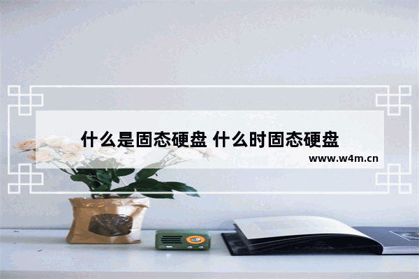 什么是固态硬盘 什么时固态硬盘